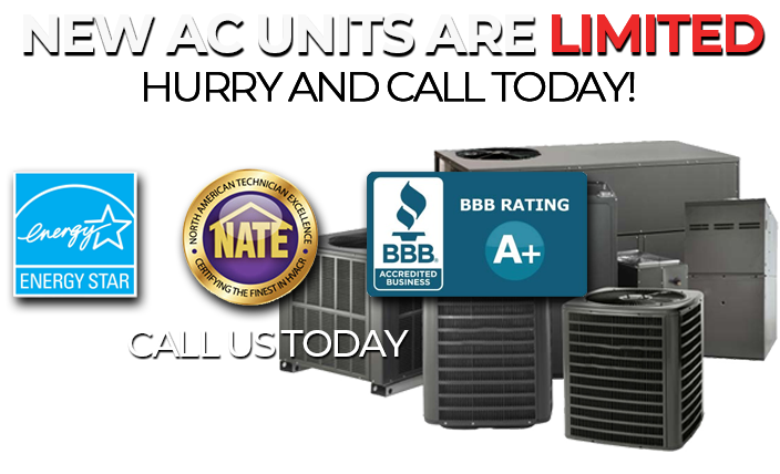 new ac units are limited