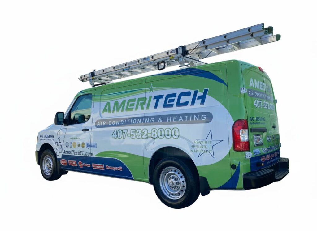 AC installation van in Orlando